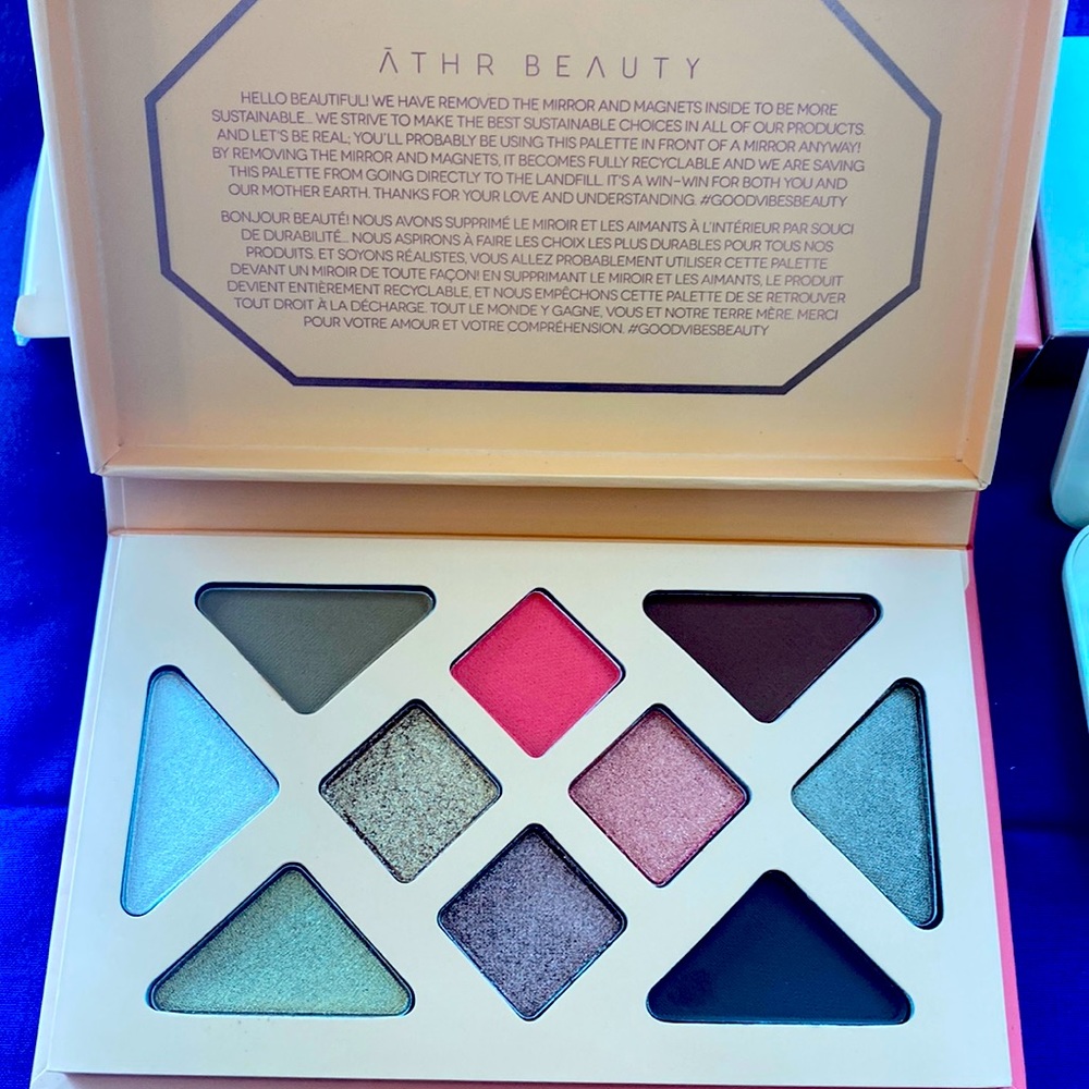 Three palettes, 2 eyeshadow and 1 bronzer/blush